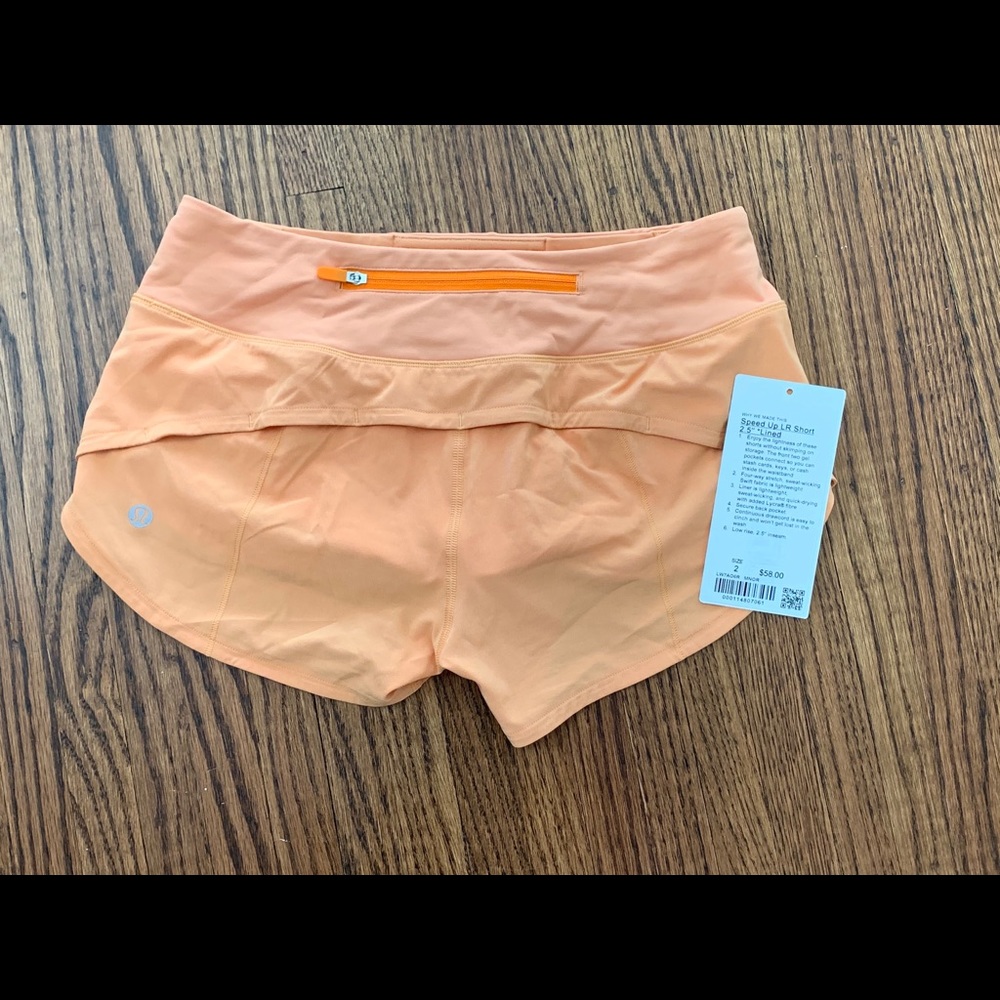 Lululemon Speed Short size 2